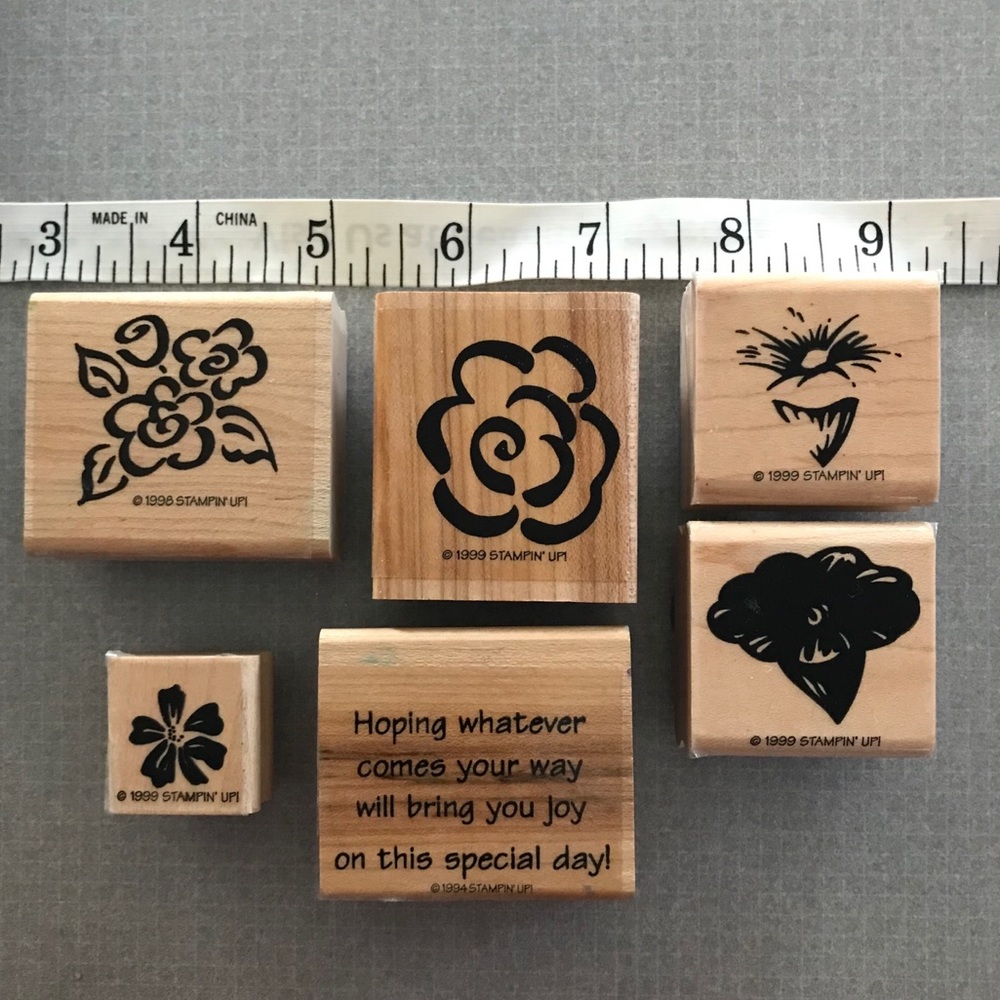 Crafting Rubber Stamps
